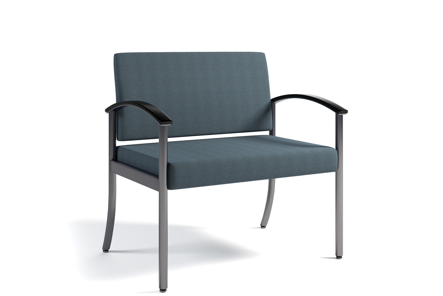 Westlake Bariatric Chair, Blue Fabric, Metal